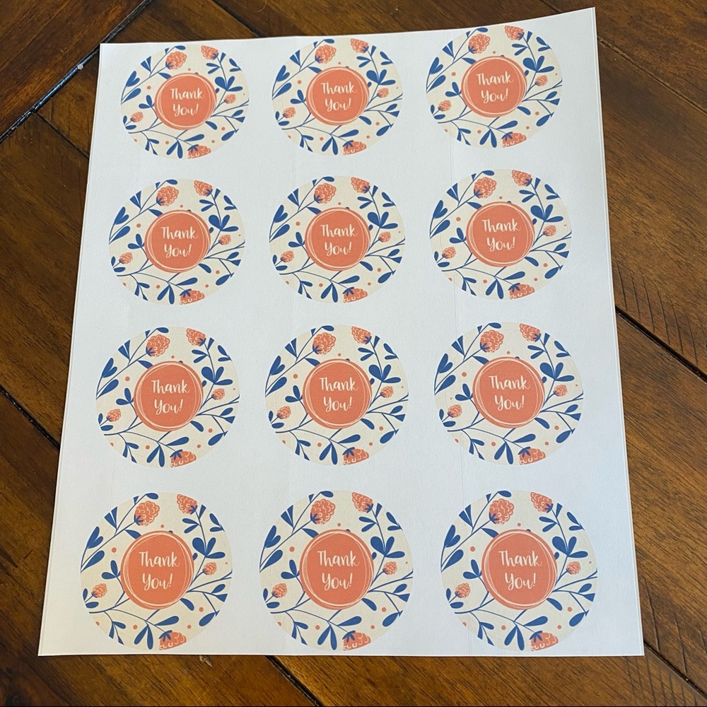 Thank You Stickers!